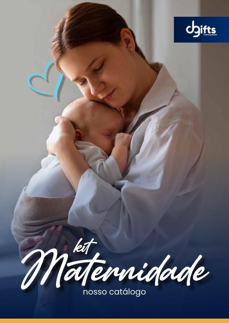 Capa original do catálogo Maternidade da Dgifts
