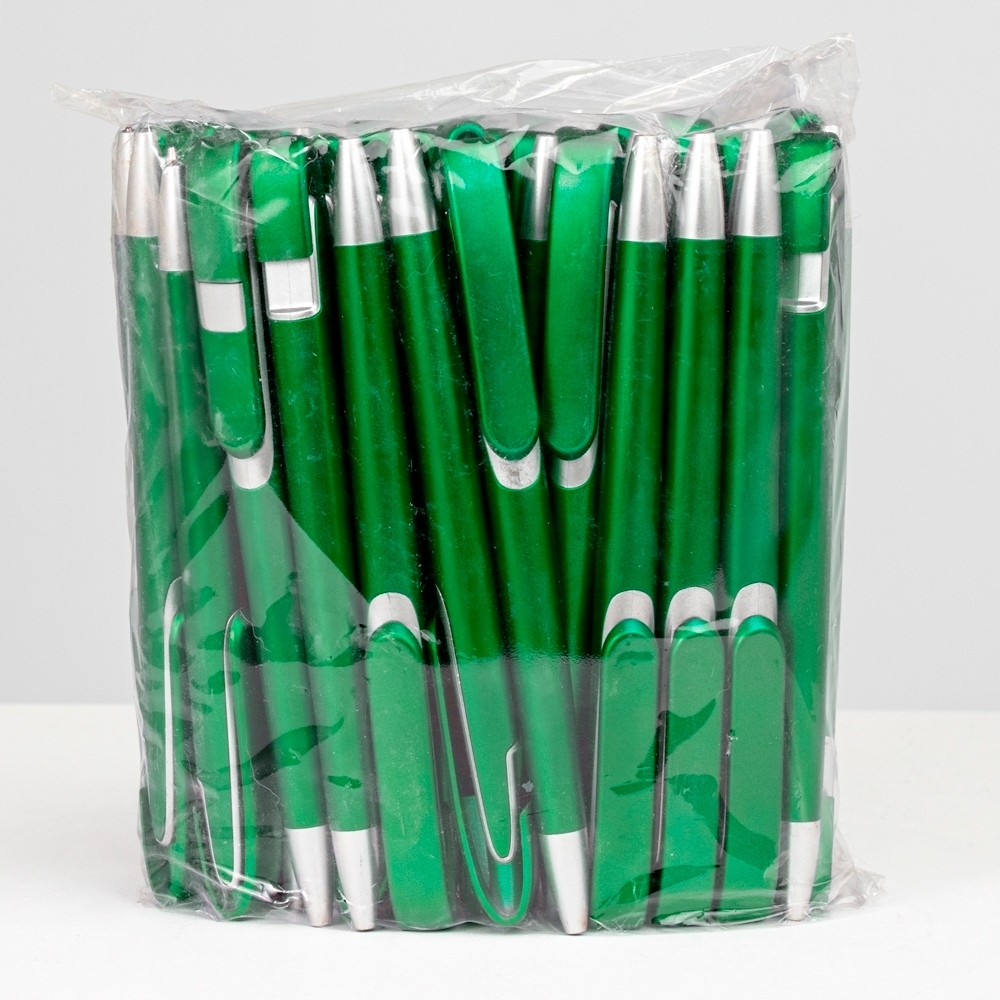 PACOTE C/ 50 PÇS CANETA PLÁSTICA