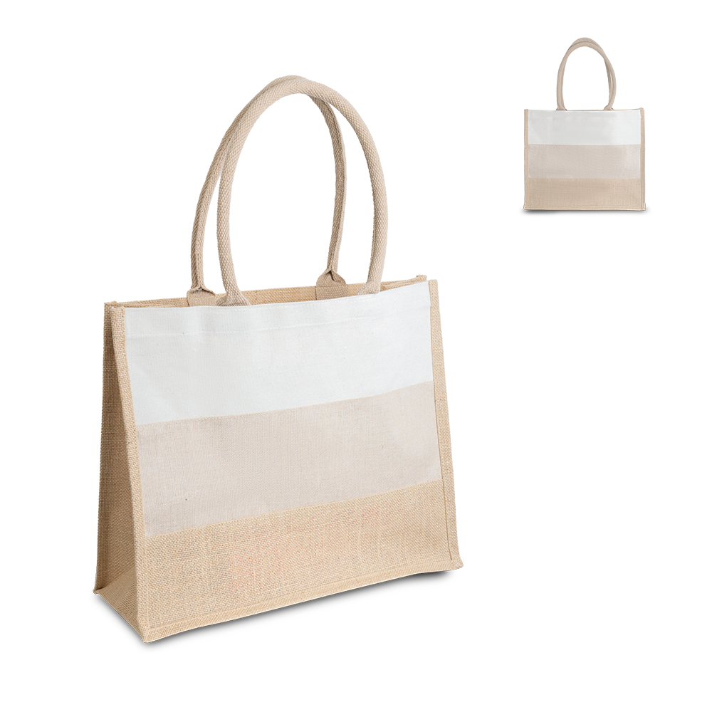 Sacola em Juta 280g/m² (35x42x15cm)