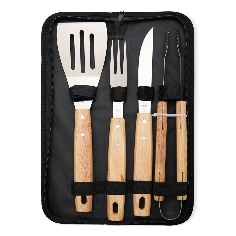 KIT CHURRASCO 4 PEÇAS