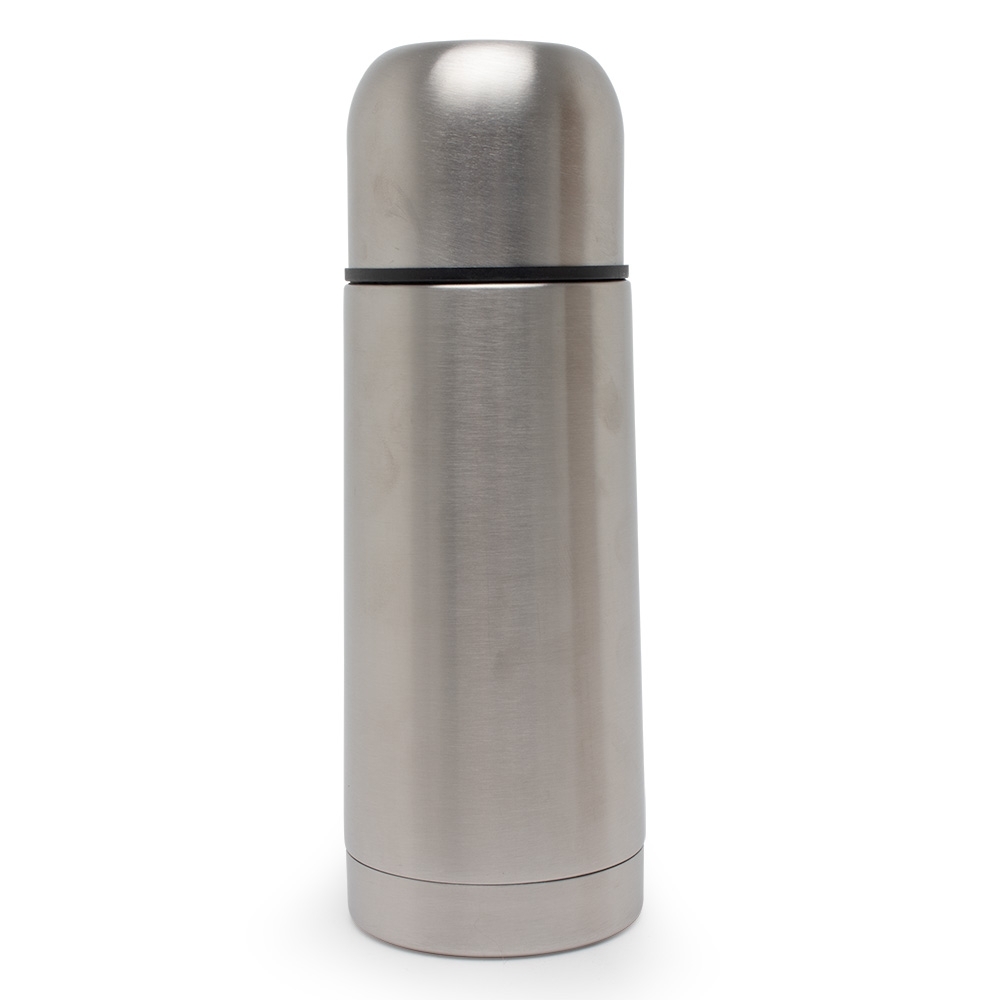 GARRAFA TÉRMICA INOX 350ML C/ CAPA
