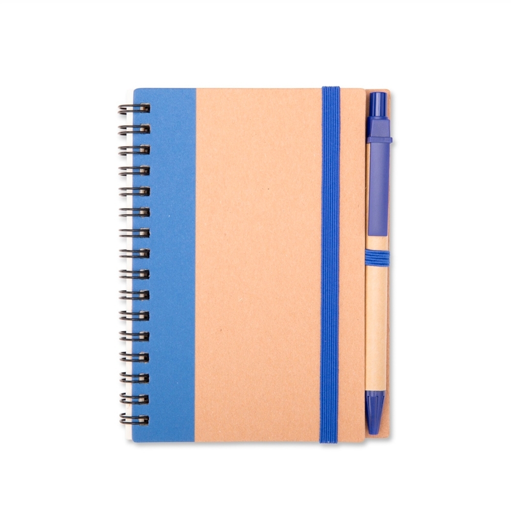 CADERNO ECOLÓGICO COM CANETA