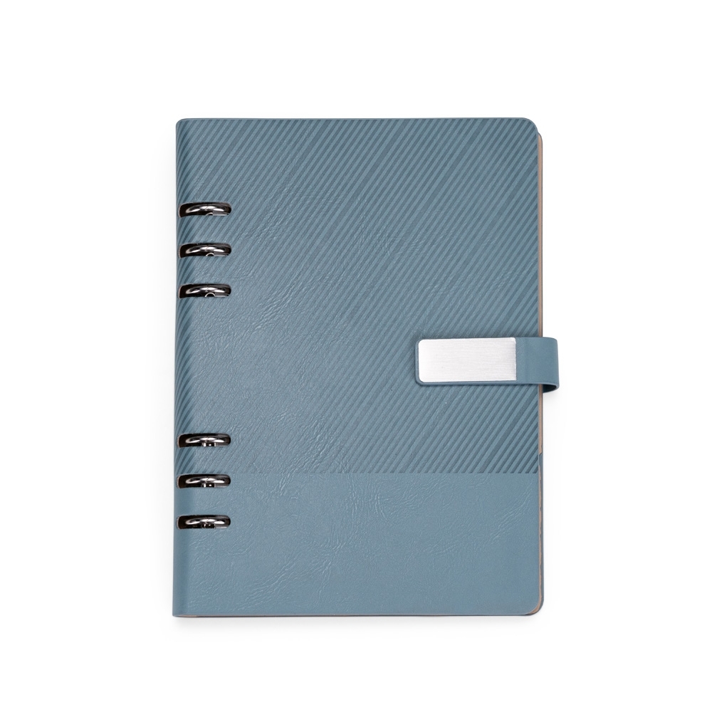 CADERNO FICHÁRIO COURO SINTÉTICO