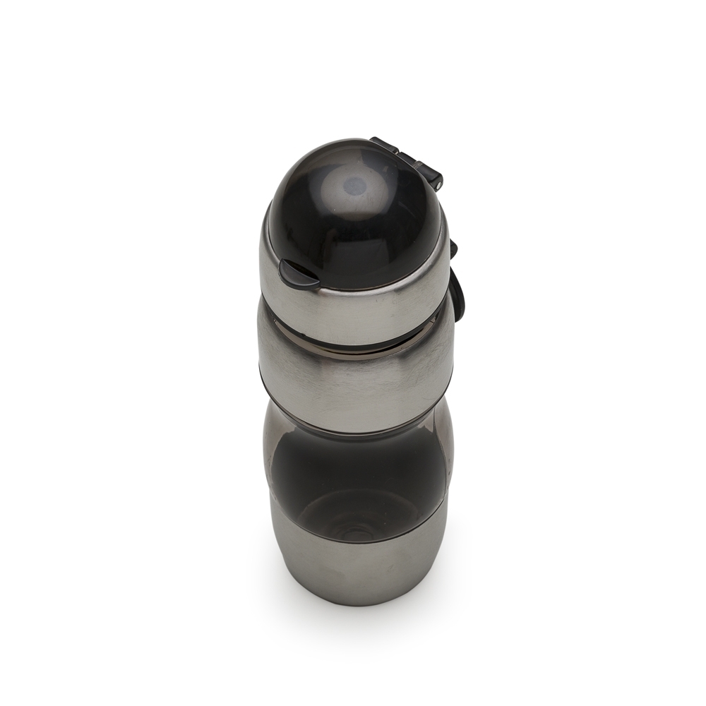 SQUEEZE PLASTICO C/ METAL 450ML BICO E ALÇA