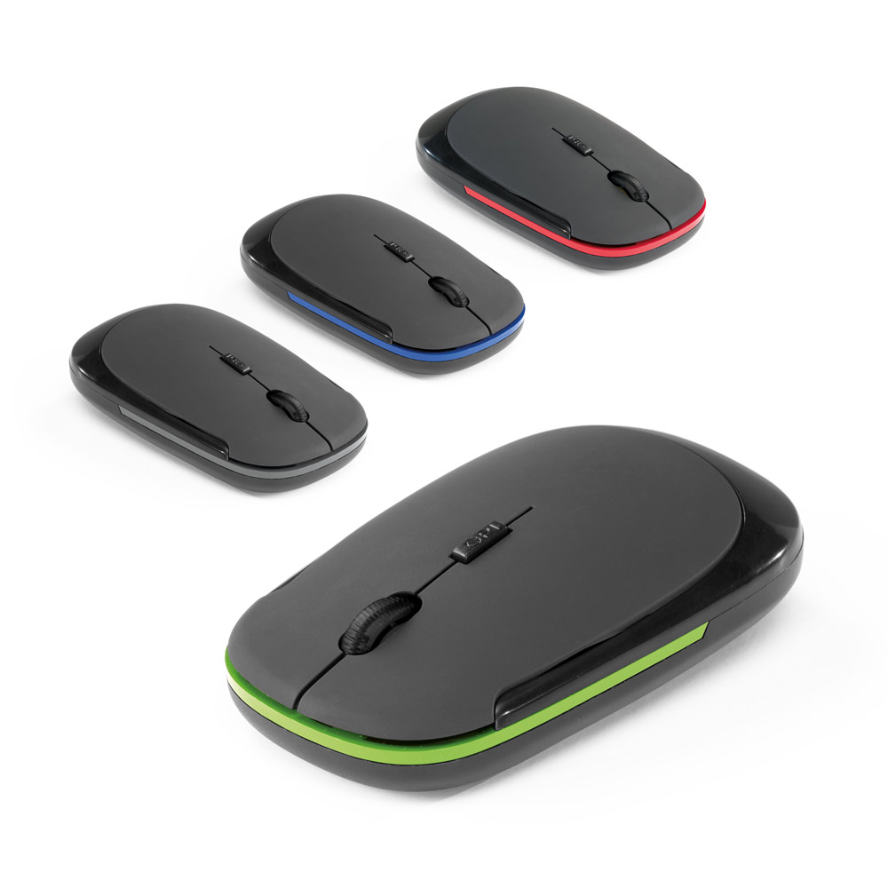 CRICK 2'4. Mouse wireless 2'4G em ABS 100% reciclado