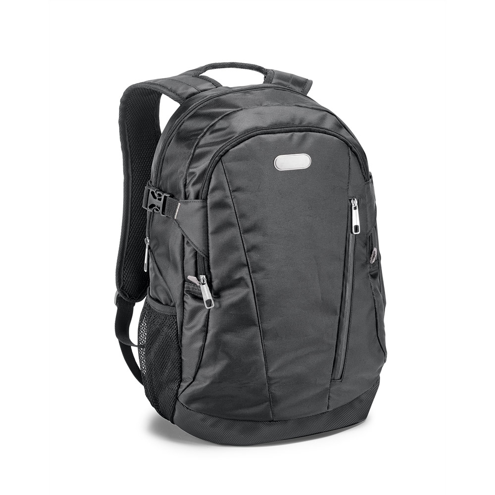 OLYMPIA PLATE. Mochila para notebook 15'6'' em 840D jacquard