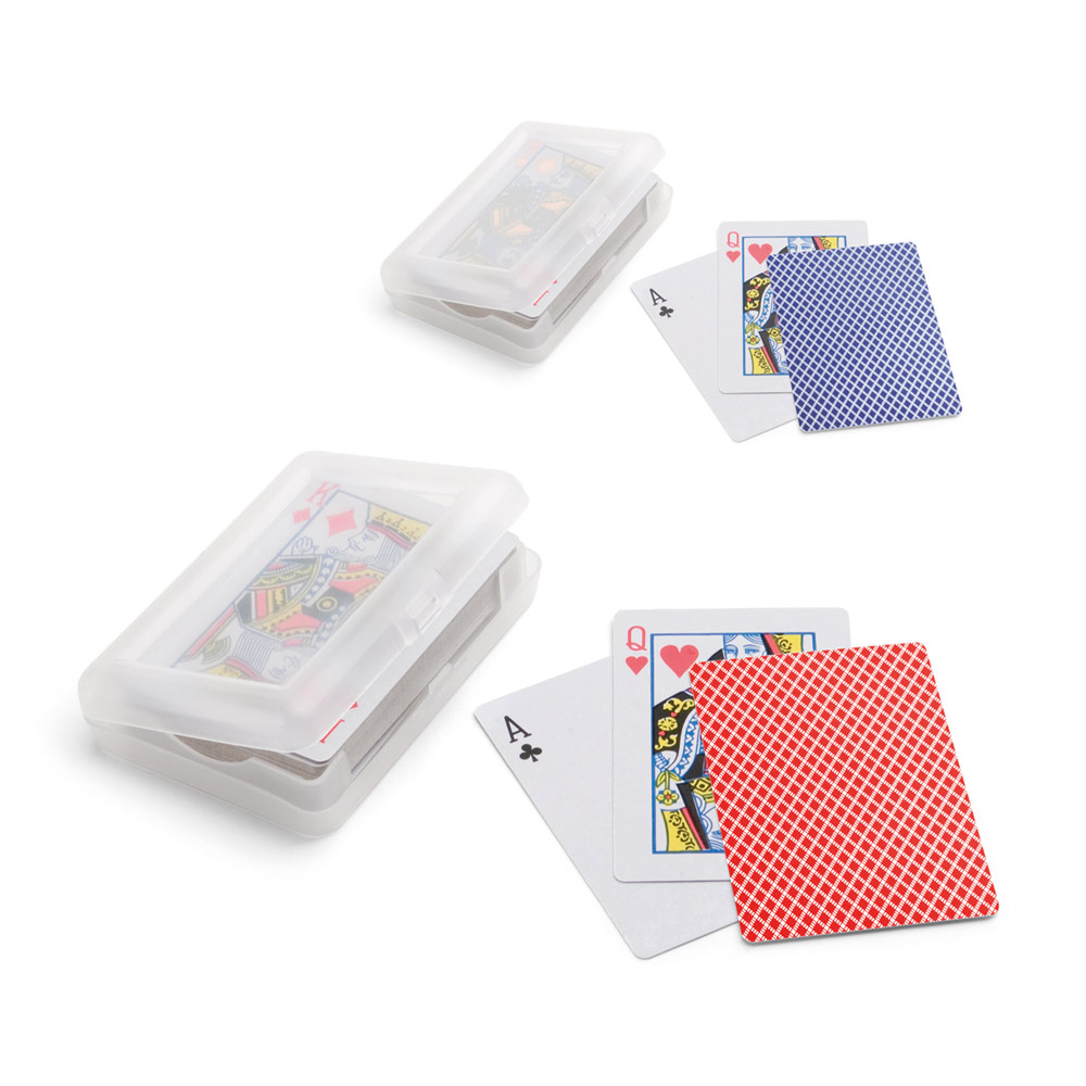 JOHAN. Baralho de 54 cartas em papel plastificado