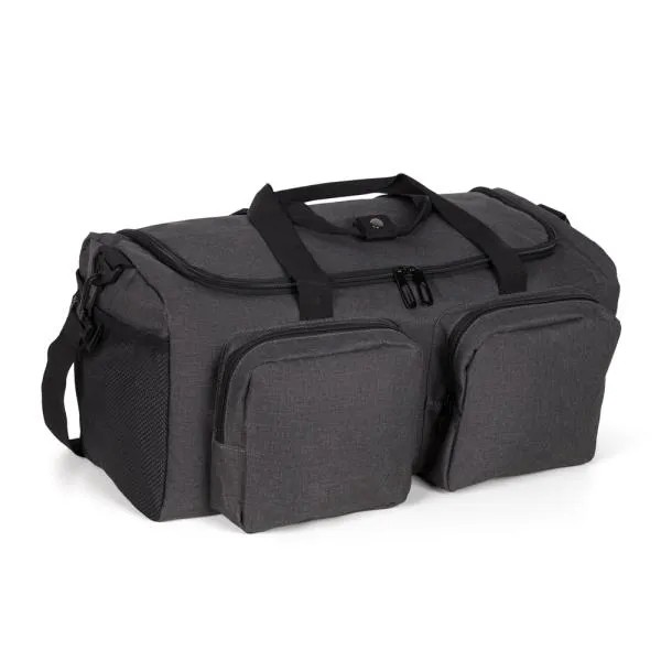 BOLSA ESPORTIVA EM RPET - CINZA ESCURO - 30L