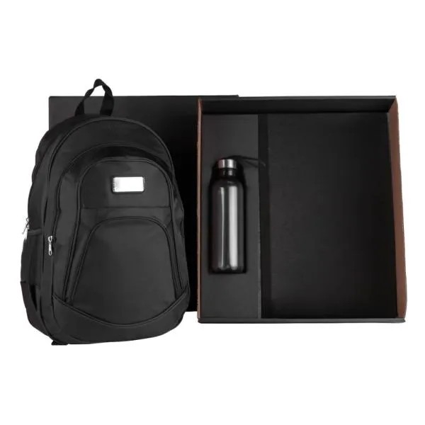 KIT MOCHILA COM SQUEEZE - 2 PÇS