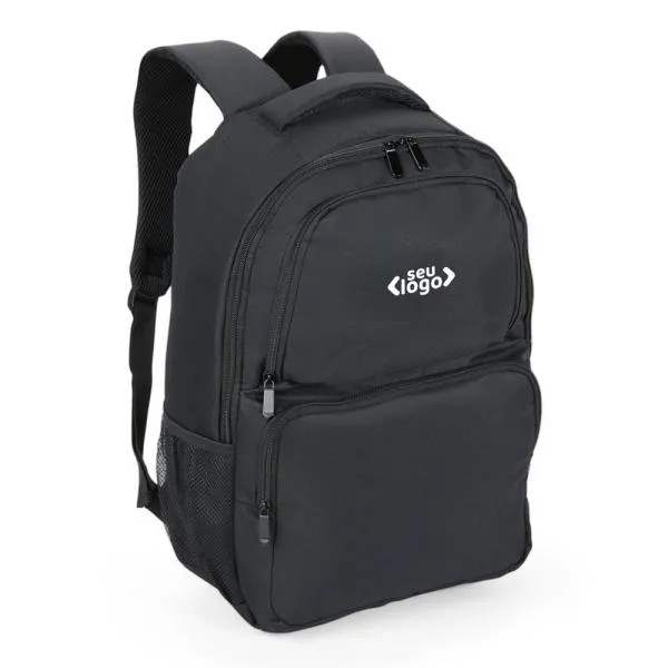 MOCHILA EM POLYESTER 600D - 28L - PRETA