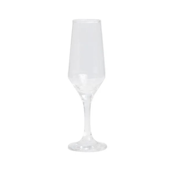 TAÇA DE VIDRO P/ CHAMPAGNE - 186 ML