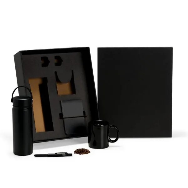 KIT GARRAFA E ACESSÓRIOS - 4 PÇS
