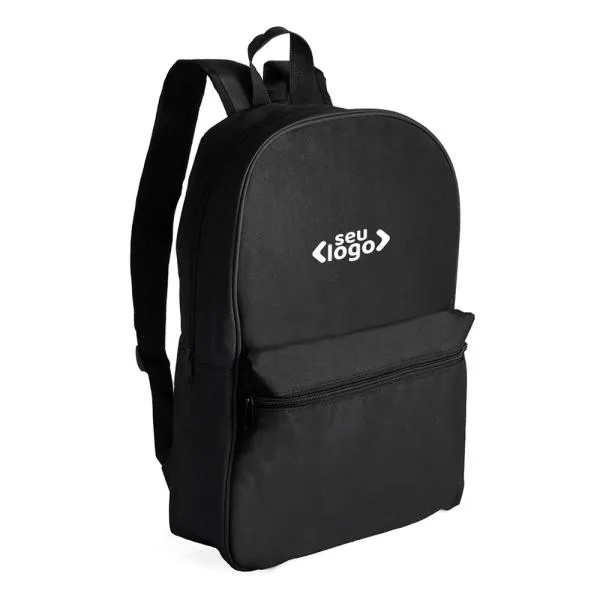 MOCHILA EM POLYESTER 600D - 12L - PRETA