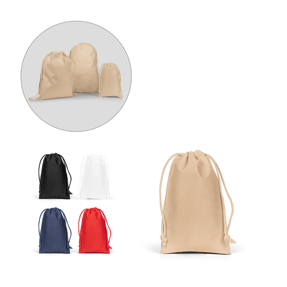 GIFT BAG S. Sacola pequena em non-woven (60 g/m²) termo-selada