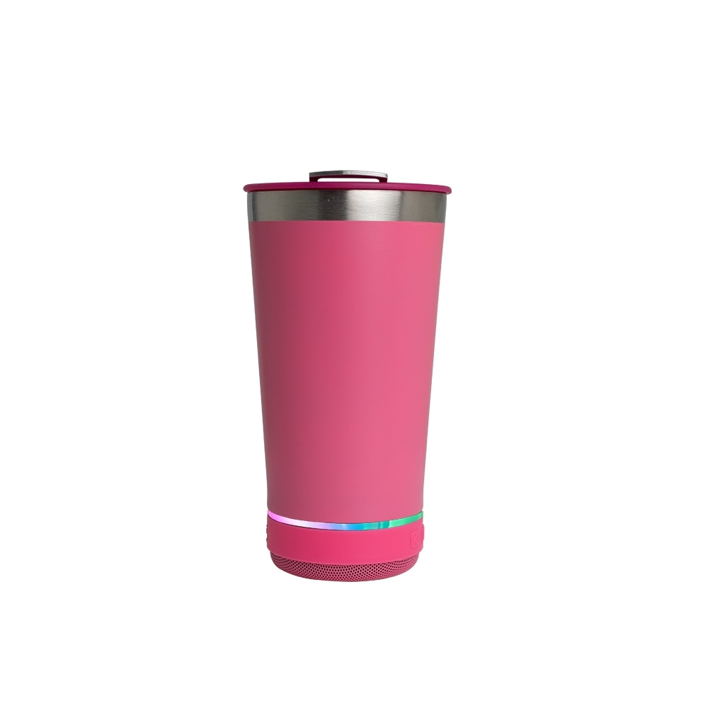 COPO TÉRMICO 400ML COM CAIXA DE SOM