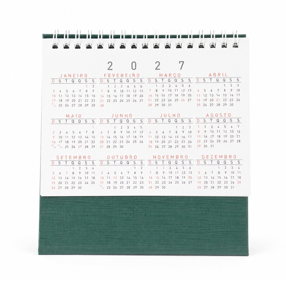 CALENDÁRIO DE MESA