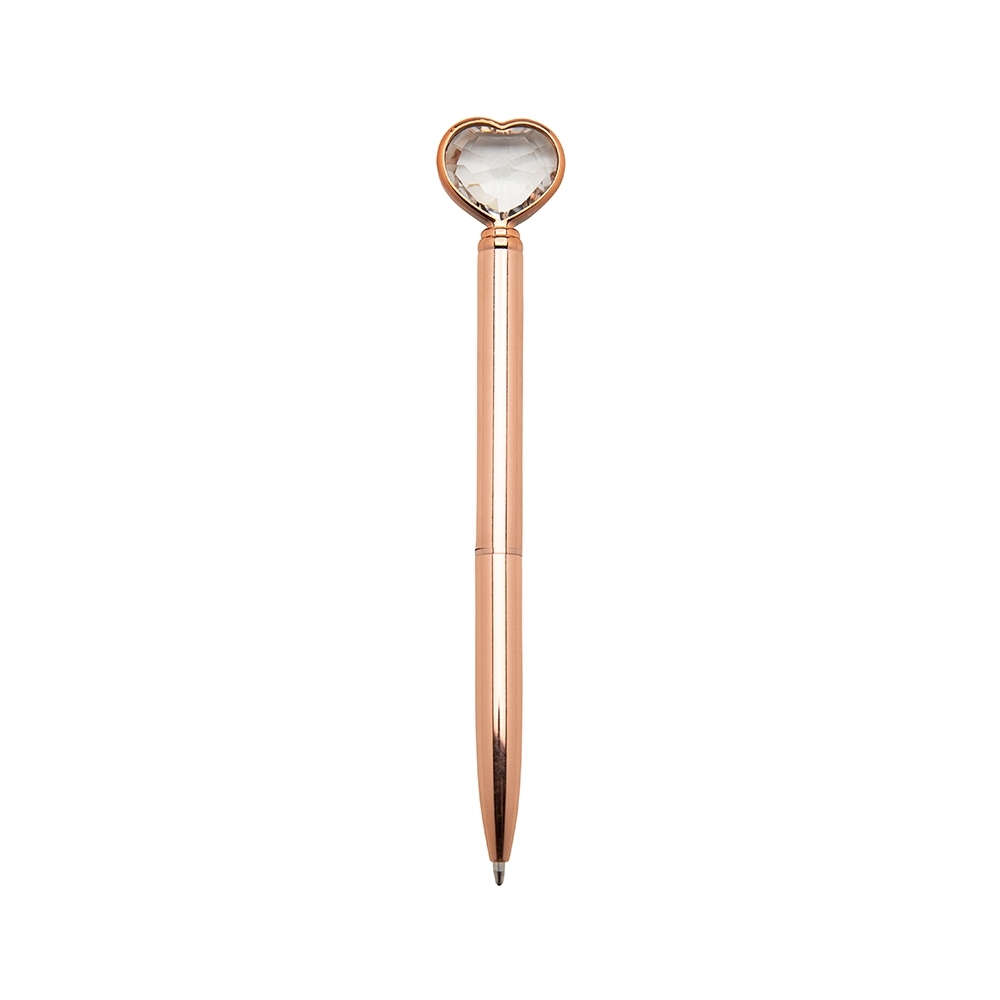 CANETA METAL CORAÇÃO