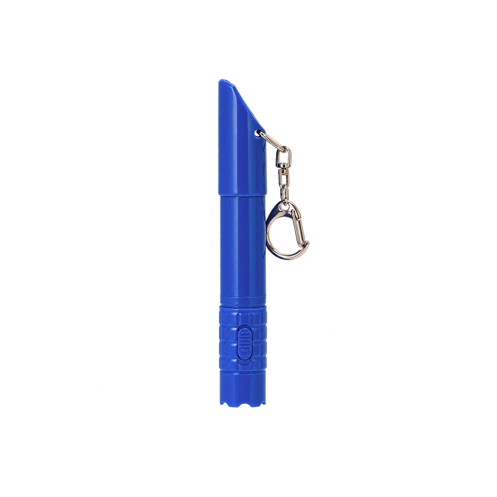 CANETA PLÁSTICA COM LANTERNA E APITO