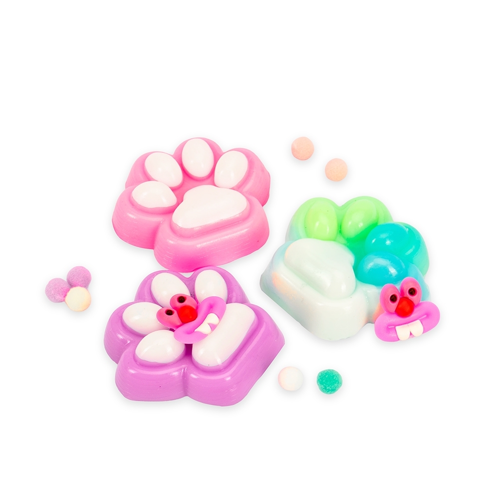 SQUISHY PATINHA C/ITENS DECORATIVOS