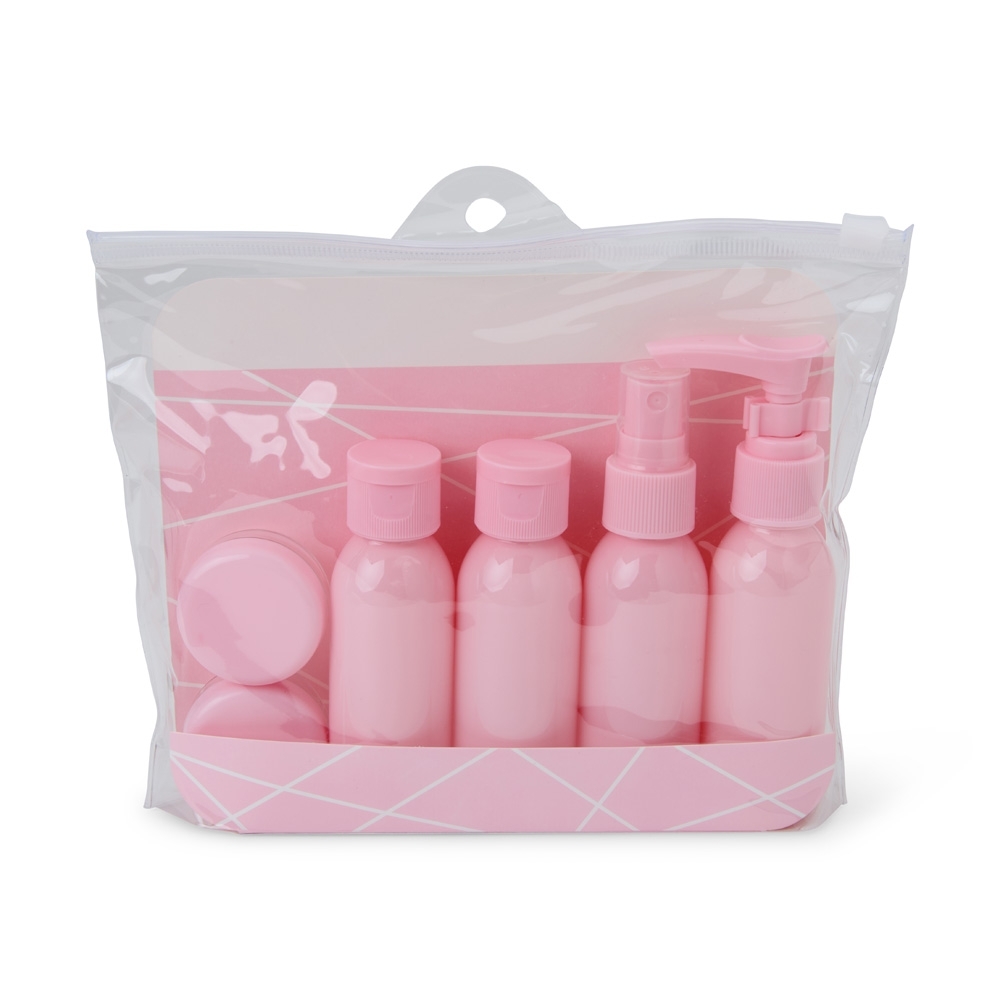 KIT VIAGEM PLÁSTICO 6 PEÇAS