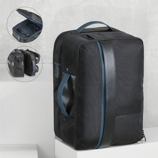 [92682-104] DYNAMIC BACKPACK I. Mochila 2 in 1 portátil (15'6'') em c. sintético 1680D (26 L)