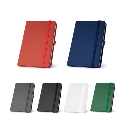 ATWOOD A5. Caderno A5 de capa dura em c.sintético, com páginas lisas