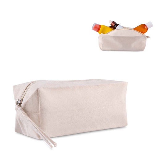 [NE083] Necessaire em algodão reciclado 340g/m²