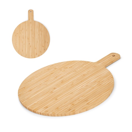 [94393-160] CHEESANO. Tábua de servir em bambu com formato redondo