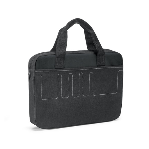 [92156-103] FRANKFURT. Pasta de congresso em 600D com interior forrado