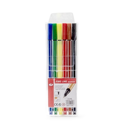 [X152129] KIT CANETINHAS COLORIDAS C/ 6