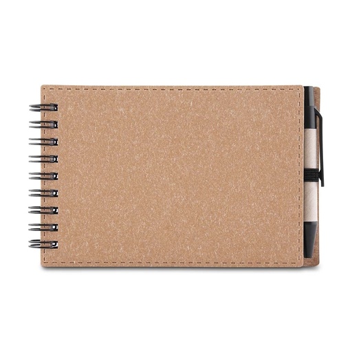 [X231452] BLOCO DE ANOTAÇÕES PAPELÃO COM CANETA