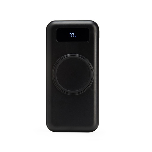 [X152846] POWER BANK 10.000MAH COM CARREGAMENTO VIA INDUÇÃO OU VIA CABO