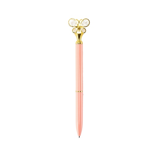 [X228524] CANETA METAL BORBOLETA