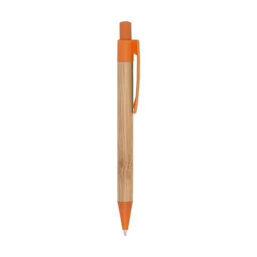 [X007706] CANETA BAMBU C DETALHES PLASTICOS
