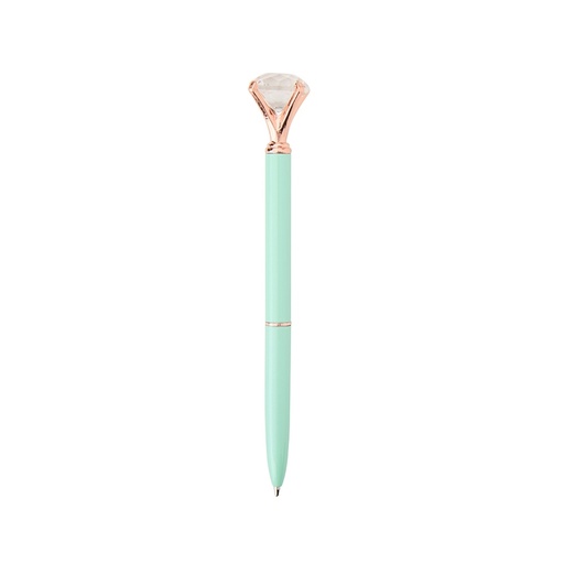 [X188387] CANETA METAL DIAMANTE