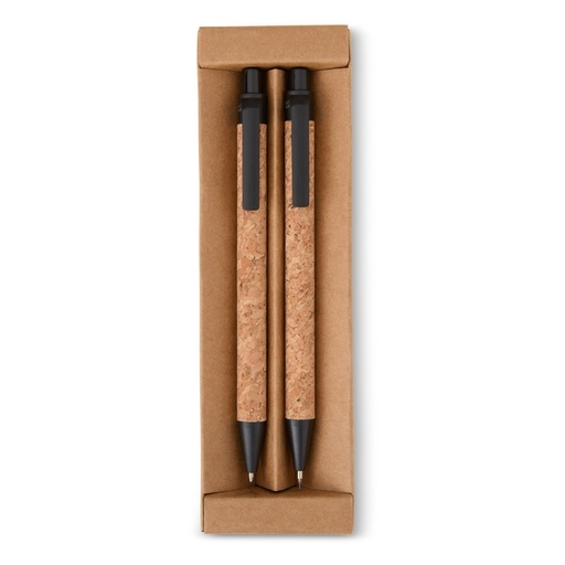 [X169226] KIT ECOLÓGICO CANETA E LAPISEIRA CORTIÇA