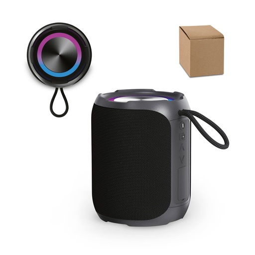 [97177-103] AVICENNA. Caixa de som à prova de água (IPX6), em ABS 100% reciclado (2'600 mAh)