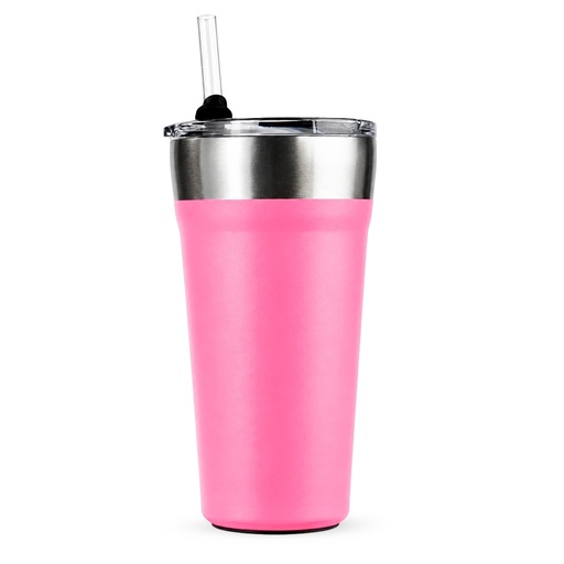 [X234036] COPO TÉRMICO COM CANUDO 550ML