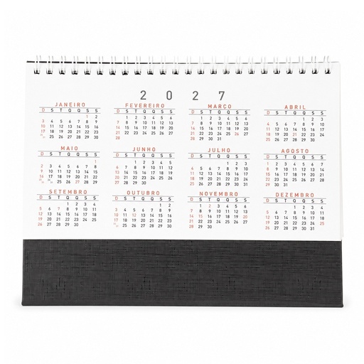 [X151238] CALENDÁRIO DE MESA 2027