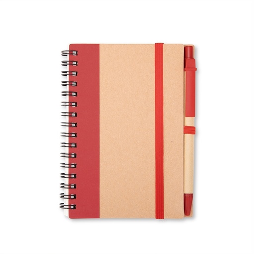 [X248150] CADERNO ECOLÓGICO COM CANETA
