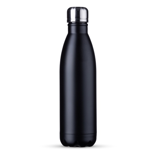 [X081396] GARRAFA 750ML INOX TAMPA PRATA