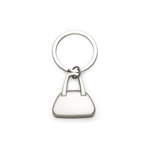 [X015636] CHAVEIRO METAL FORMATO BOLSA