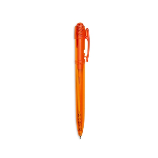 [X146722] CANETA PLASTICA TRANSLUCIDA