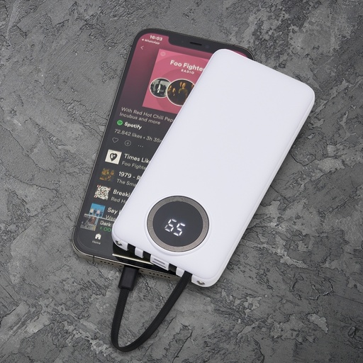 [X116513] POWER BANK 10.000MAH MULTISSAÍDAS