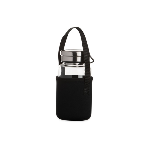 [X140384] GARRAFA 650ML EM VIDRO BOROSSILICATO C/ INFUSOR