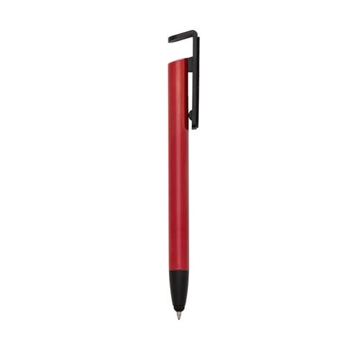 [X065668] CANETA BASE CELULAR C/ LIMPADOR DE TELA E PORTA TOUCH