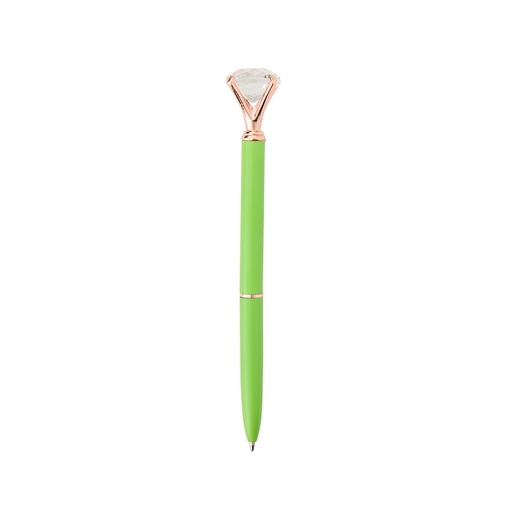 [X188360] CANETA METAL DIAMANTE