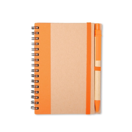 [X248142] CADERNO ECOLÓGICO COM CANETA
