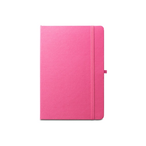 ANNE. Caderno A5 de capa dura em PET 100% reciclado, com páginas pautadas recicladas