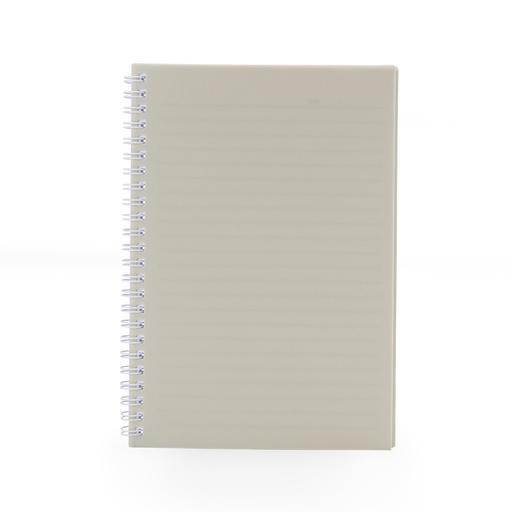 [X139890] CADERNO A5 PLÁSTICO